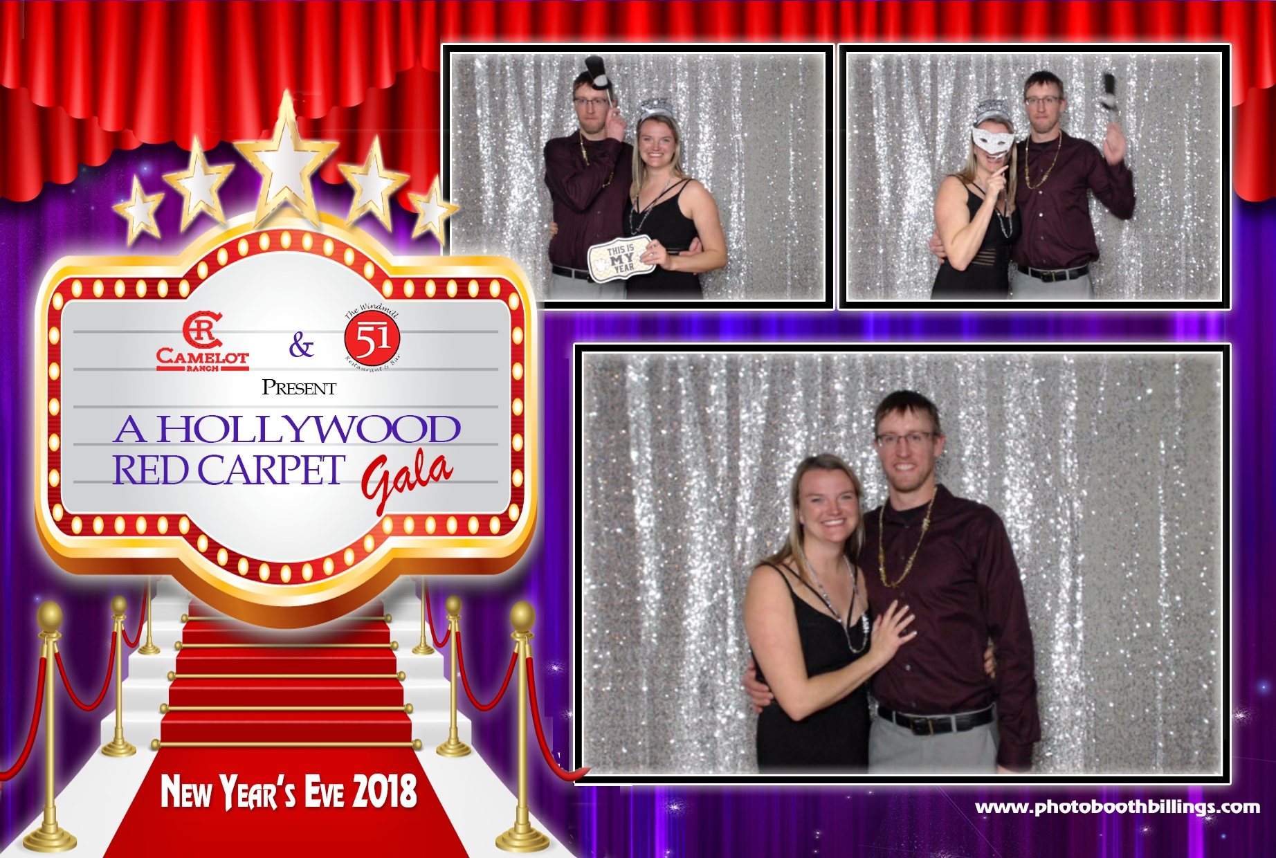 New Years Eve | View more photos from the event at gallery.photoboothbillings.com/u/PhotoBoothBillings/New-Years-Eve